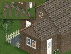 gothic sims gable roof tiles