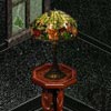 gothic stained glass lamp