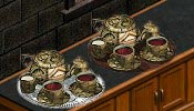 gothic tea trays