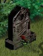 gothic haunted grave
